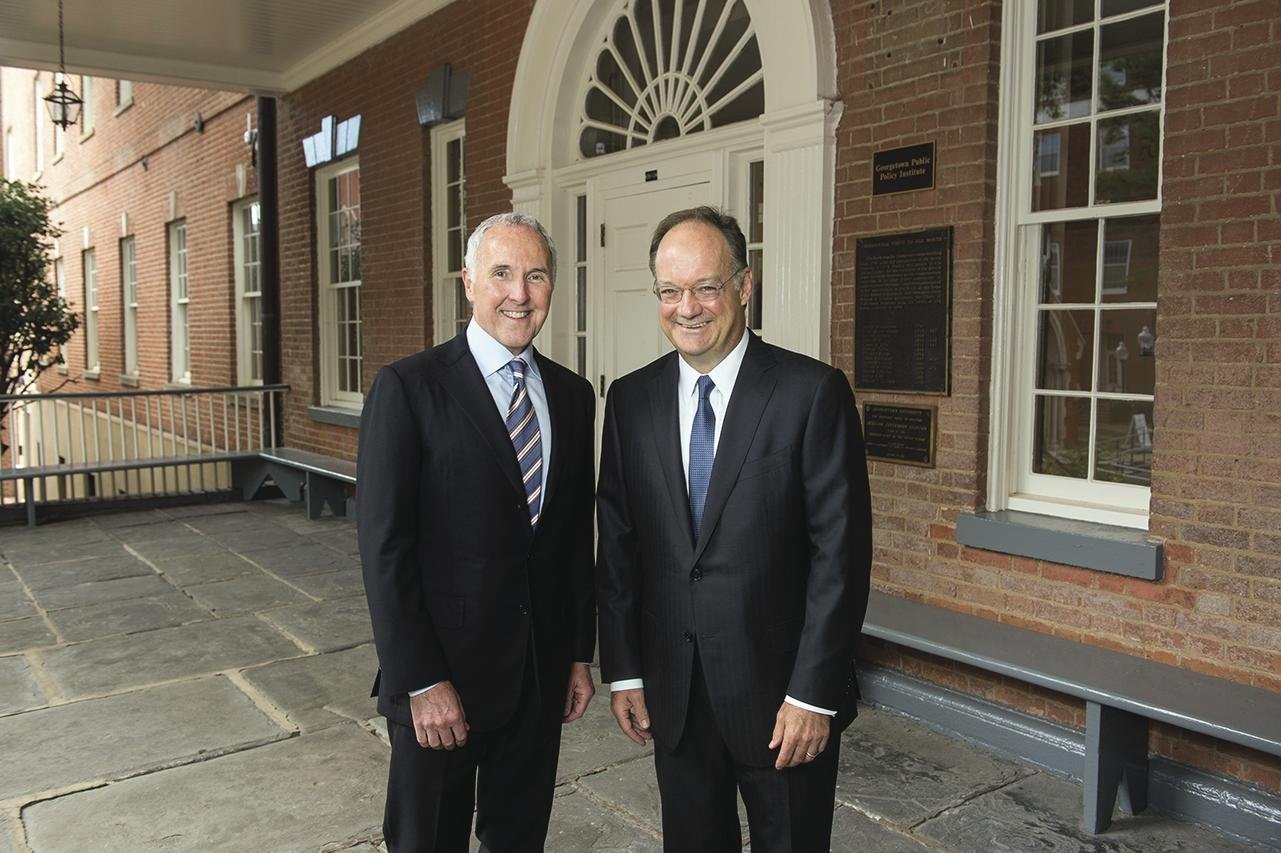How a Youthful Friendship Produced $100-Million for Georgetown U.