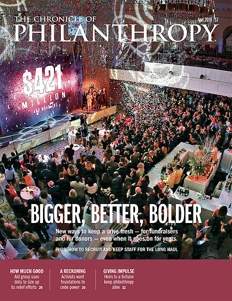 The Chronicle of Philanthropy, April 2019