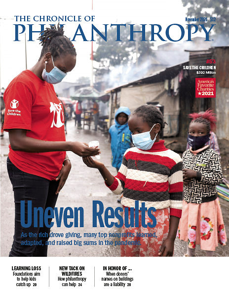 The Chronicle of Philanthropy, November 2021
