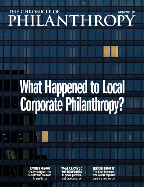 What Happened to Local Corporate Philanthropy? – October 2023