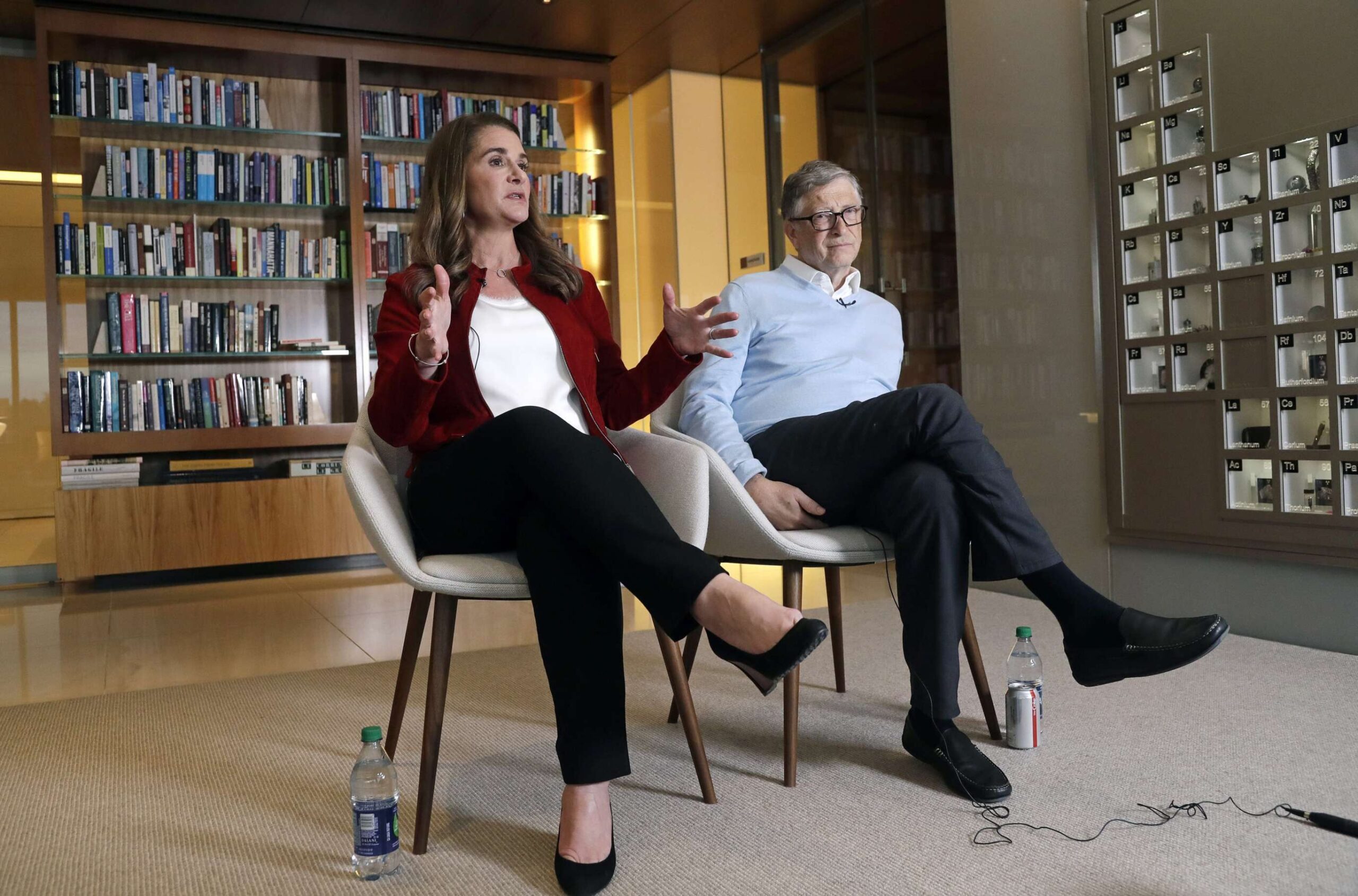 Melinda and Bill Gates have long worked to encourage other people to give.<br/>