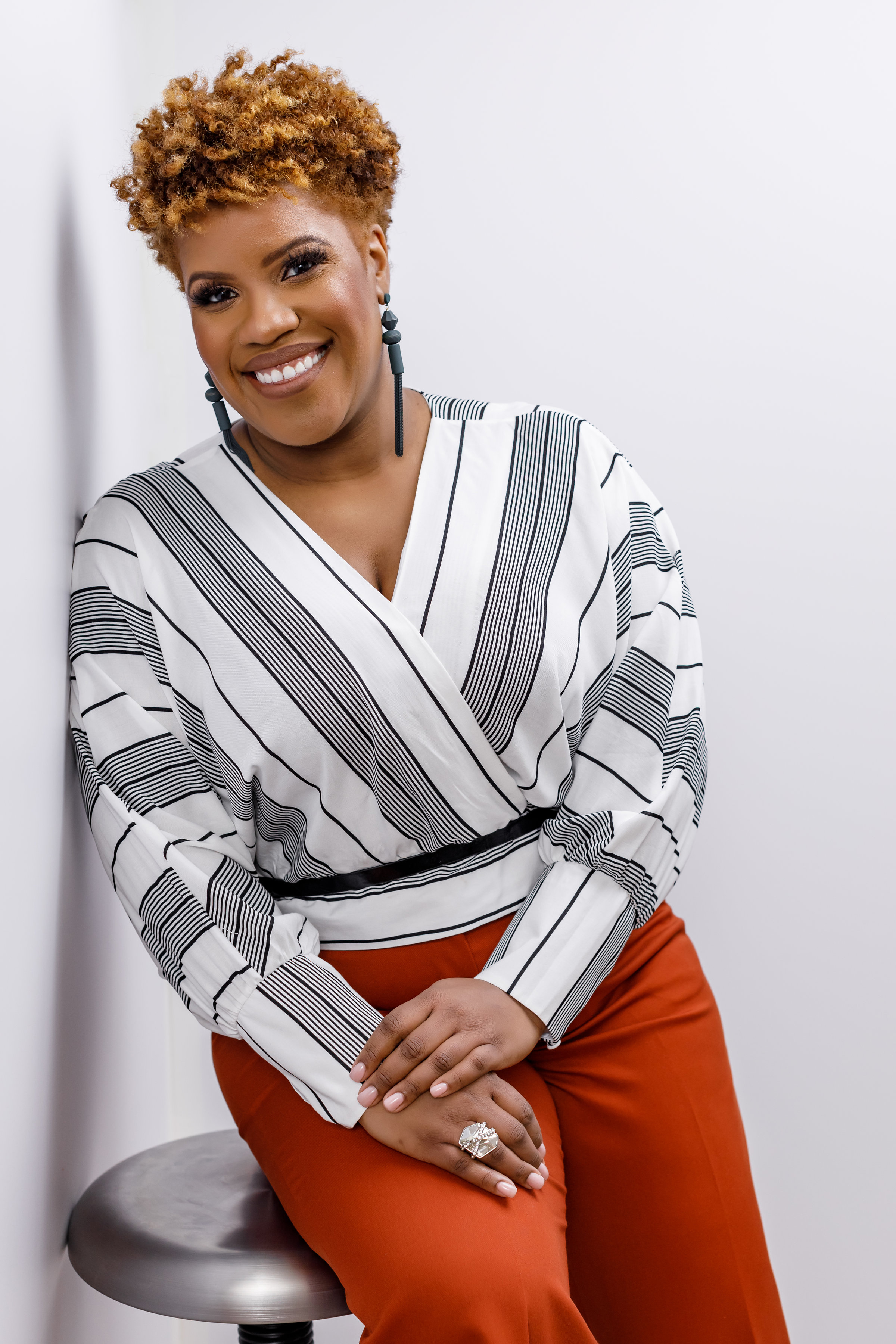 HEALTH CONCERNS<br/>Fundraising consultant Kishshana Palmer struggled with Covid symptoms for six weeks.