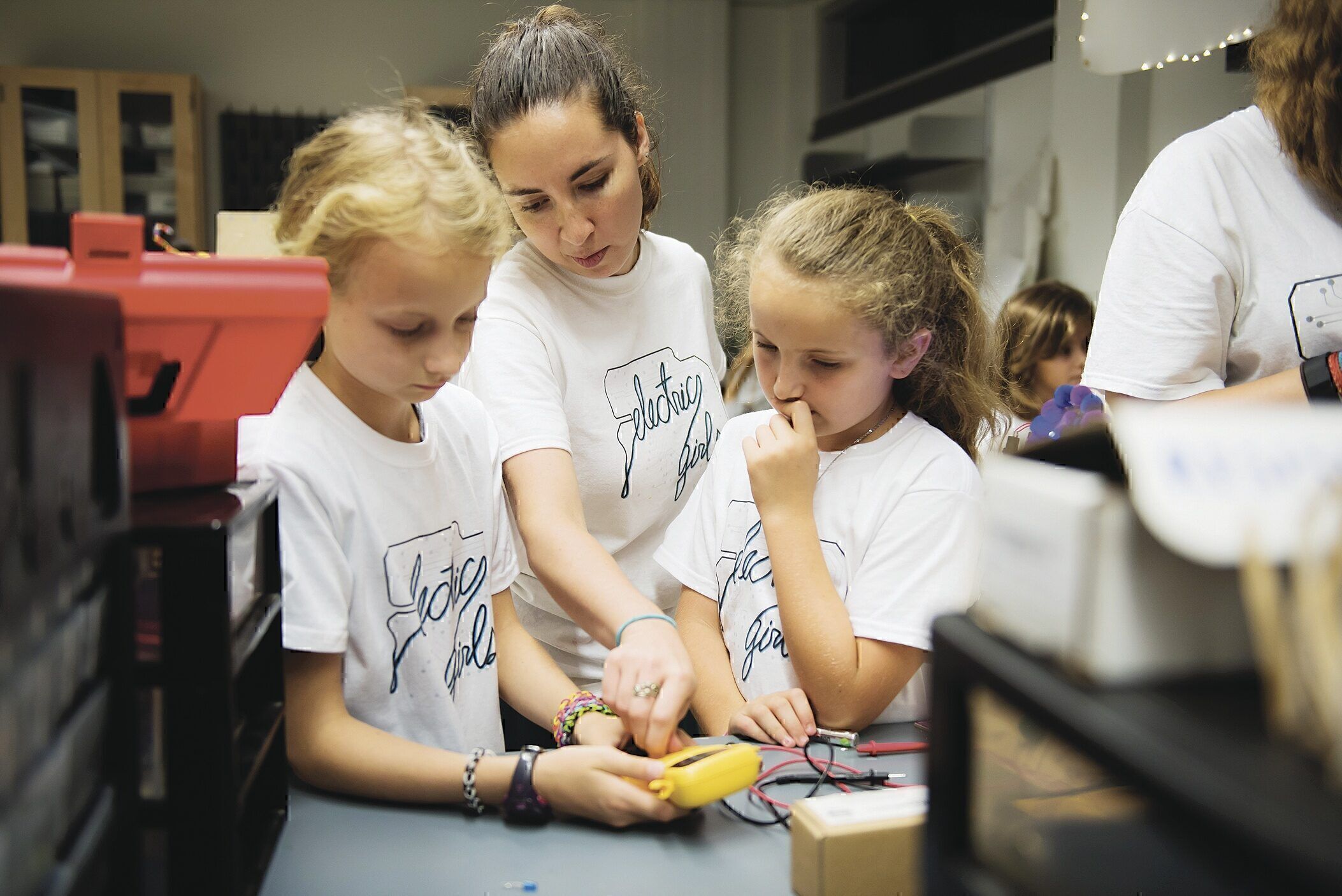 The nonprofit group Electric Girls, which teaches technology and coding, tells donors exactly how even small gifts help: For example, $6 can buy for a pack of LED lights.