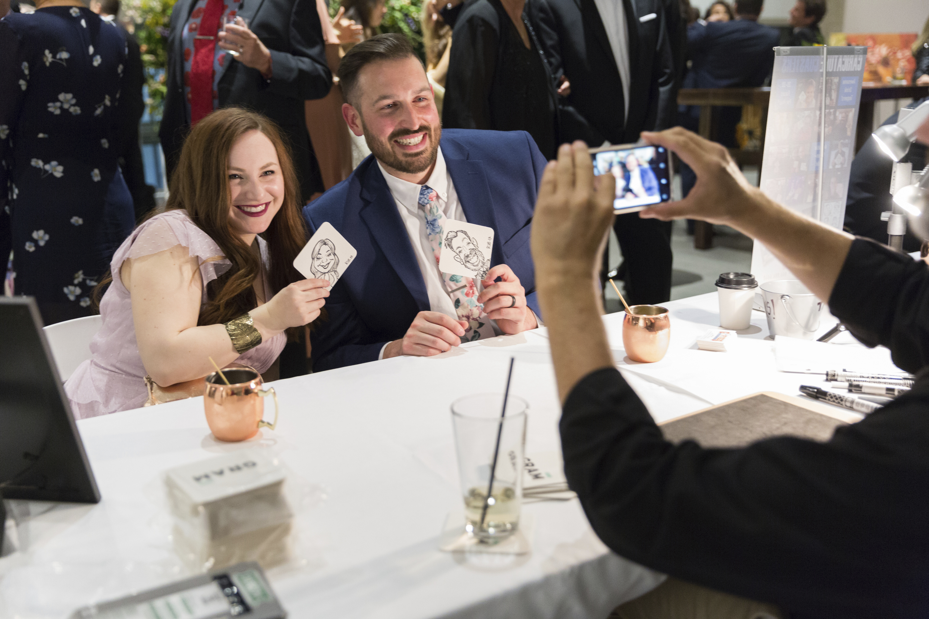 Guests attending the Grand Rapids Art Museum’s Gala 2019: Beyond The Frame.