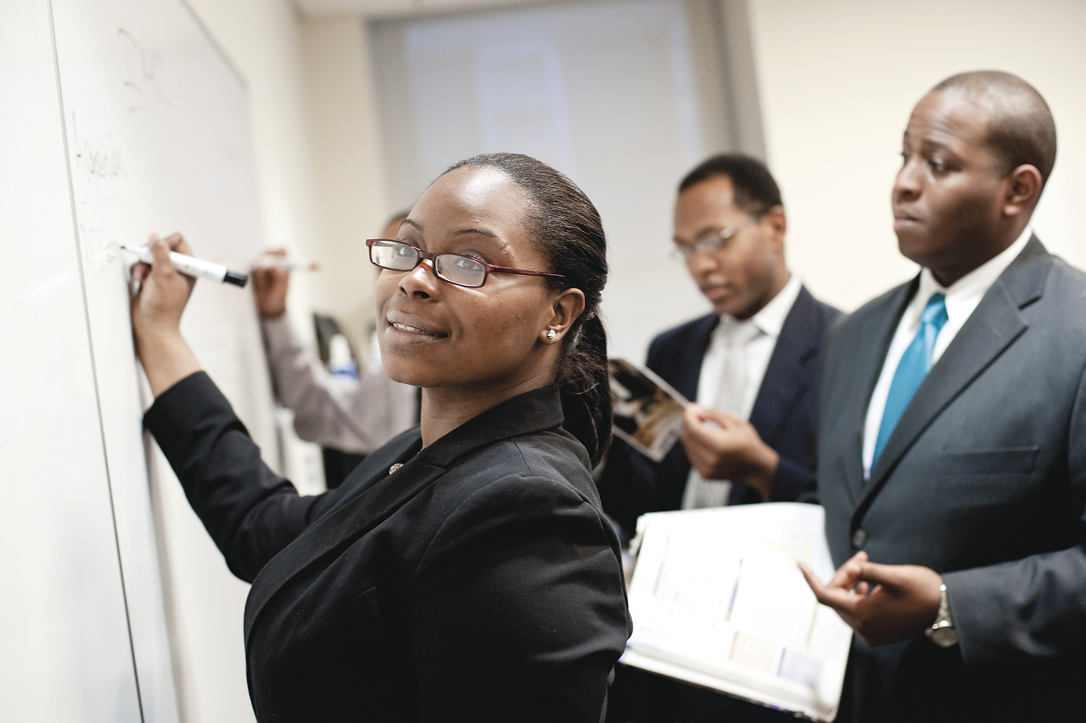 NUMBERS MATTER : Year Up  analyzes reams of data to determine which markers will predict success for its budding professionals. 