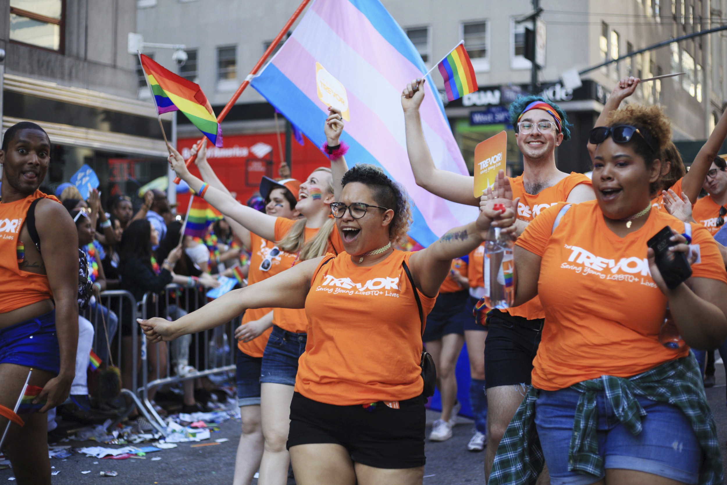 The Trevor Project provides a national 24-hour, toll-free, confidential suicide hotline to listen to LGBTQ youths and intervene.