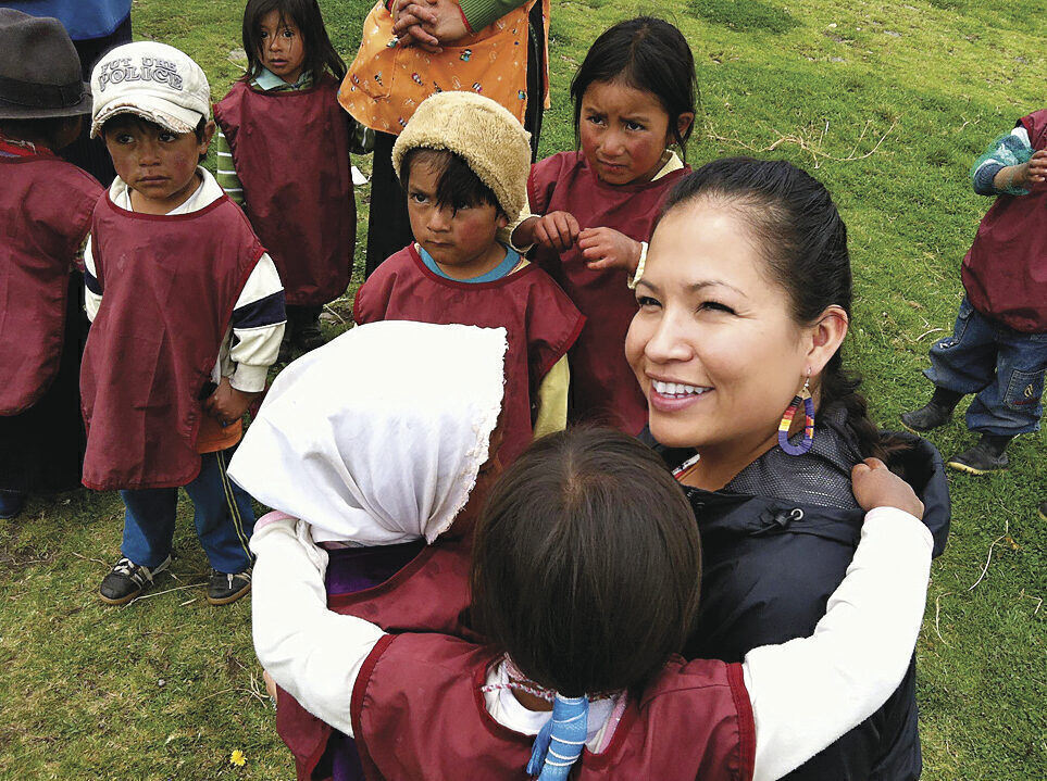 REAL-WORLD STORIES: Personal experience helps Sarah Eagle Heart drive home the struggles and needs of Native Americans.