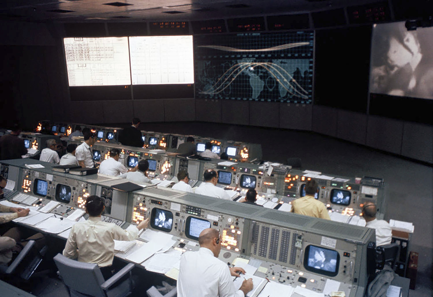 Space Center Houston raised nearly $507,000 this summer on Kickstarter to help restore Mission Control, the historic facility from where NASA monitored space flights during the Apollo era.