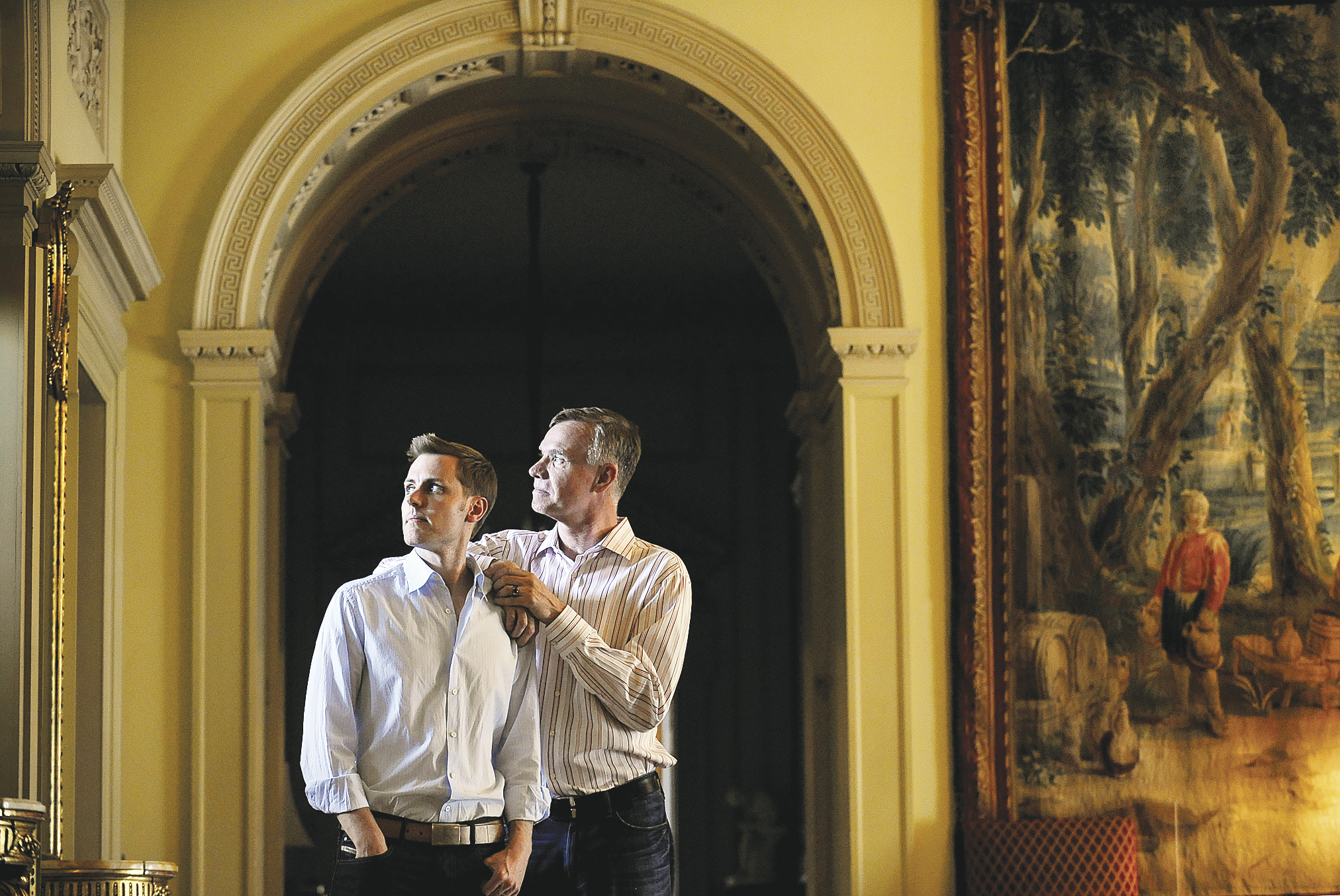 Tim Gill (right)