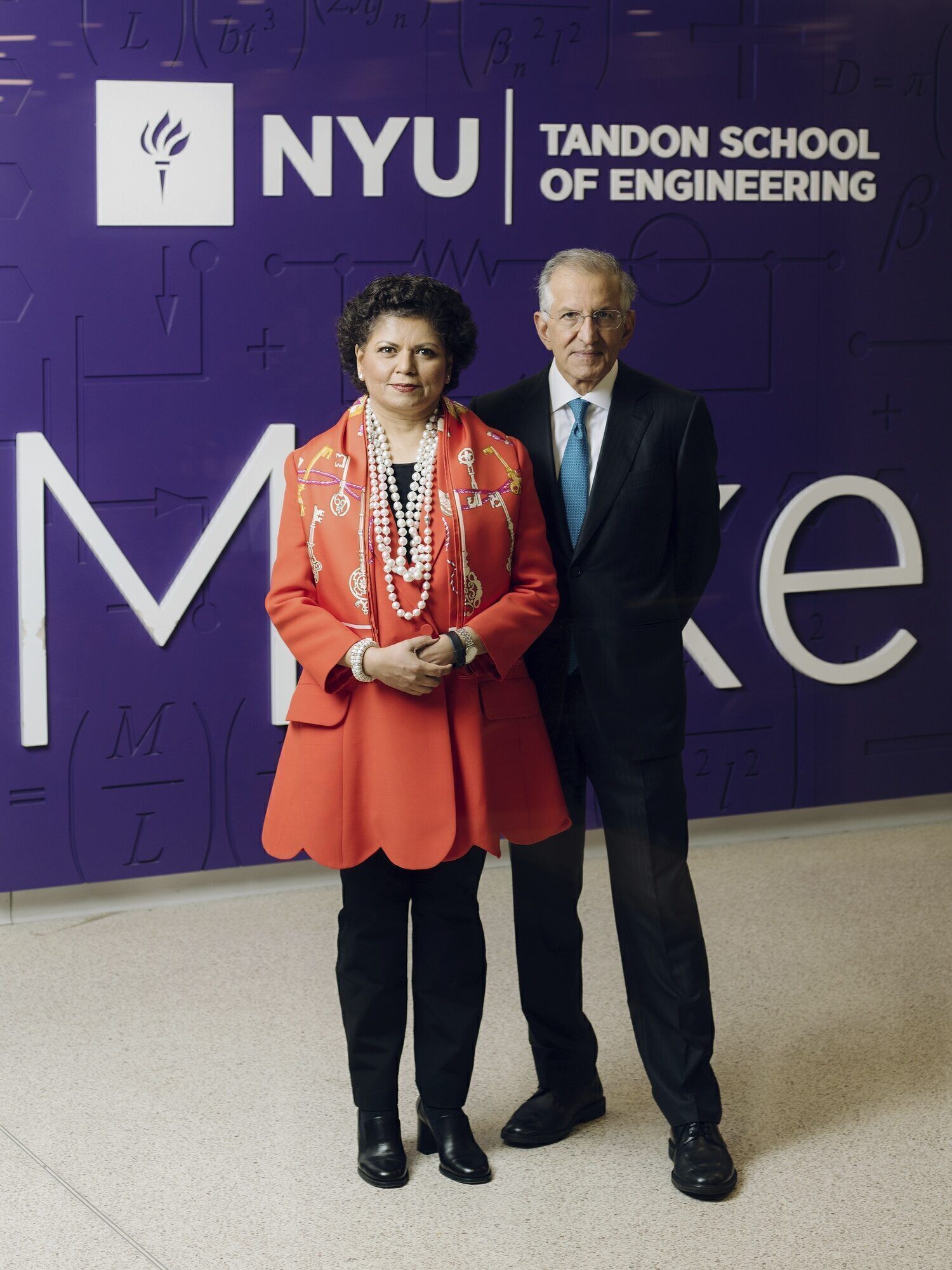 Chandrika and Ranjan Tandon have supported York University’s School of Engineering as well as the arts and emotional-health causes.