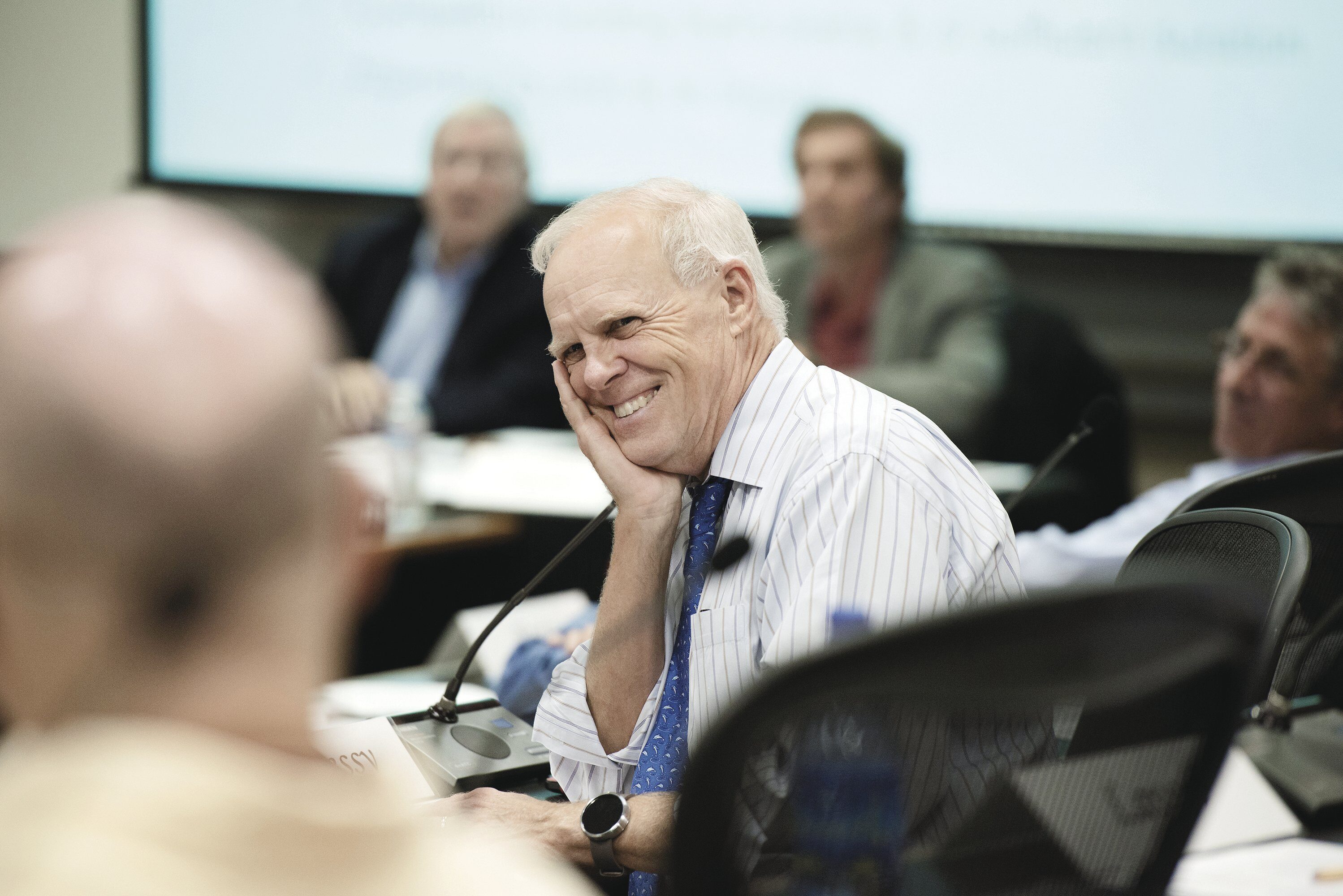 A RAINMAKER RETIRES: Stanford President John Hennessy, who steps down this month after
16 years at the helm, helped bring in $12 billion in donations,
besting fundraising powerhouses like Harvard and Yale.
