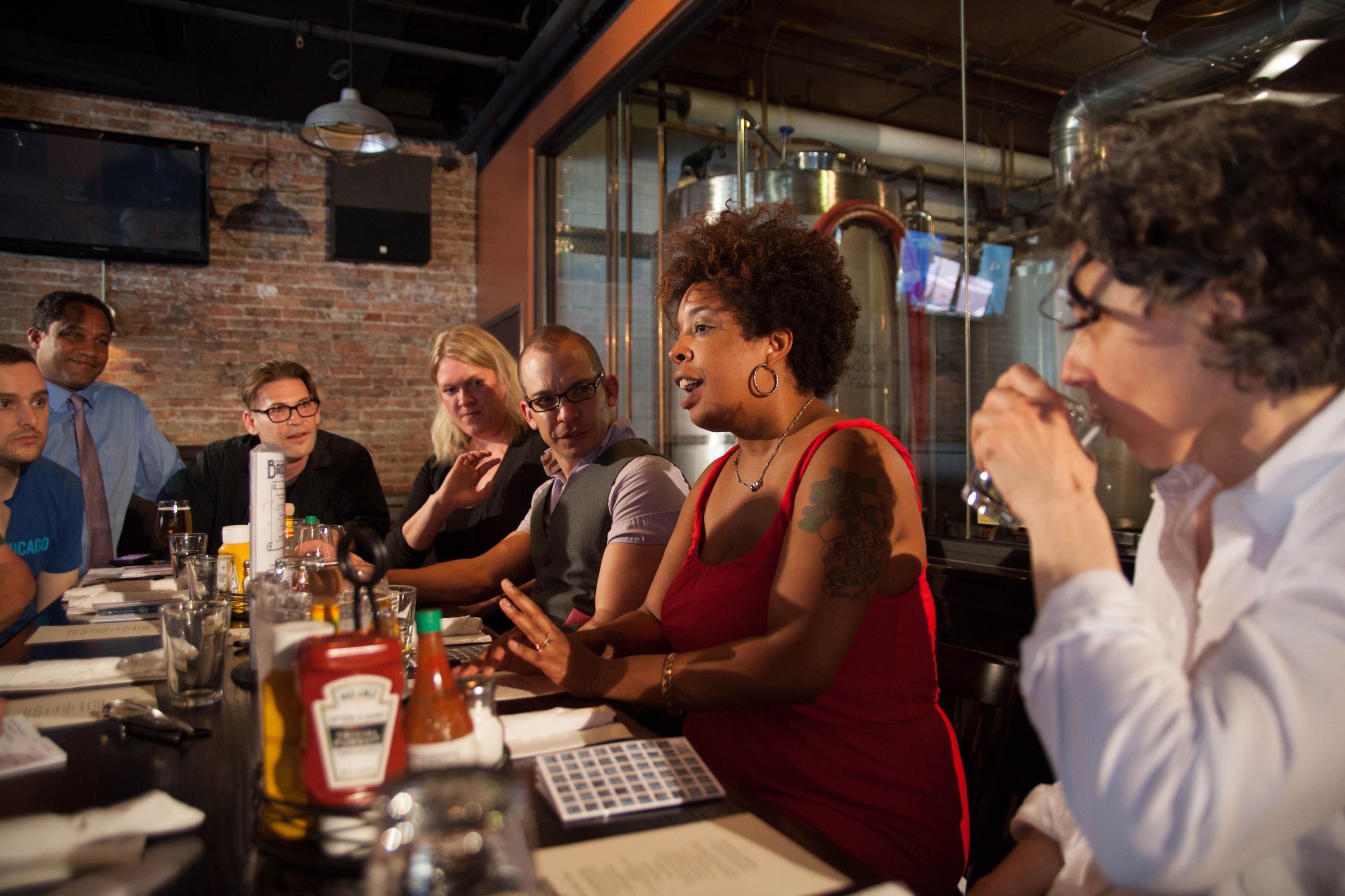 Nearly three-fourths of survey respondents reported sharing a meal with someone they didn’t previously know.