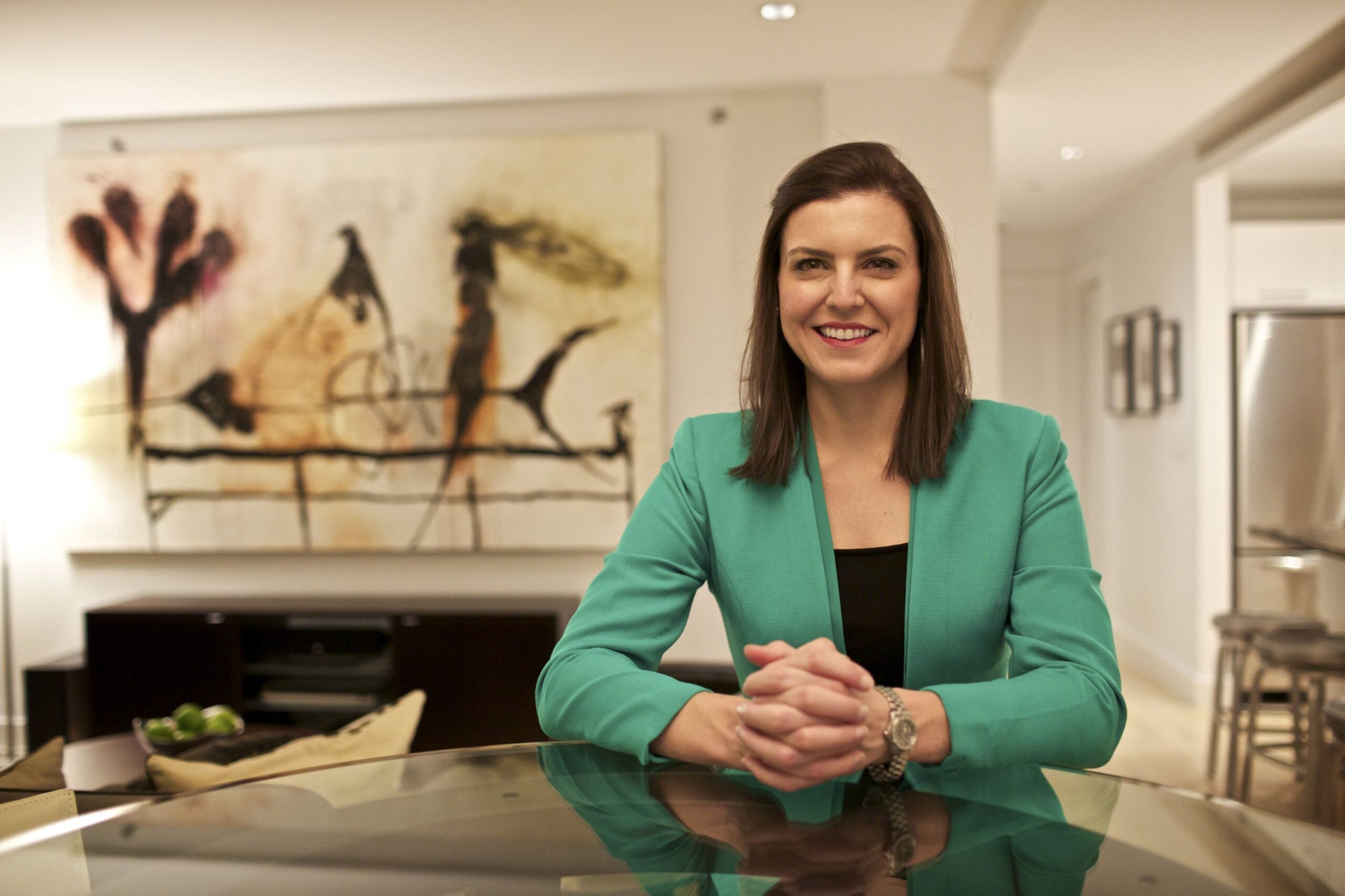 Katherine Lorenz, who said she brought in outside advisers to help her family formulate the objectives of her grandparents’ foundation, at her home in New York. As older generations transfer wealth to their children and grandchildren, it will transform how family foundations function from within. (Benjamin Norman, The New York Times)