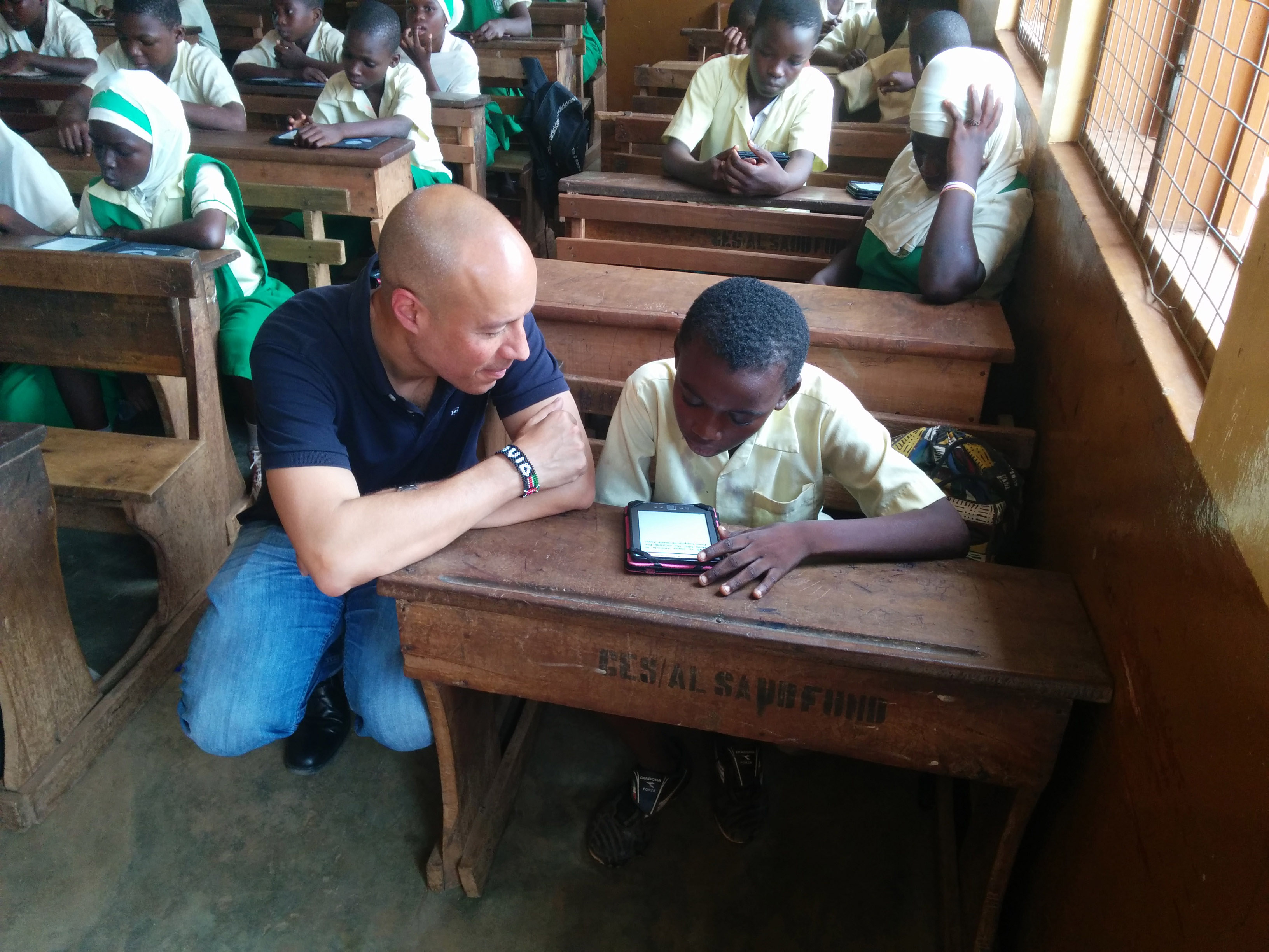David Risher founded Worldreader to improve literacy rates through technology in remote areas like sub-Saharan Africa. 