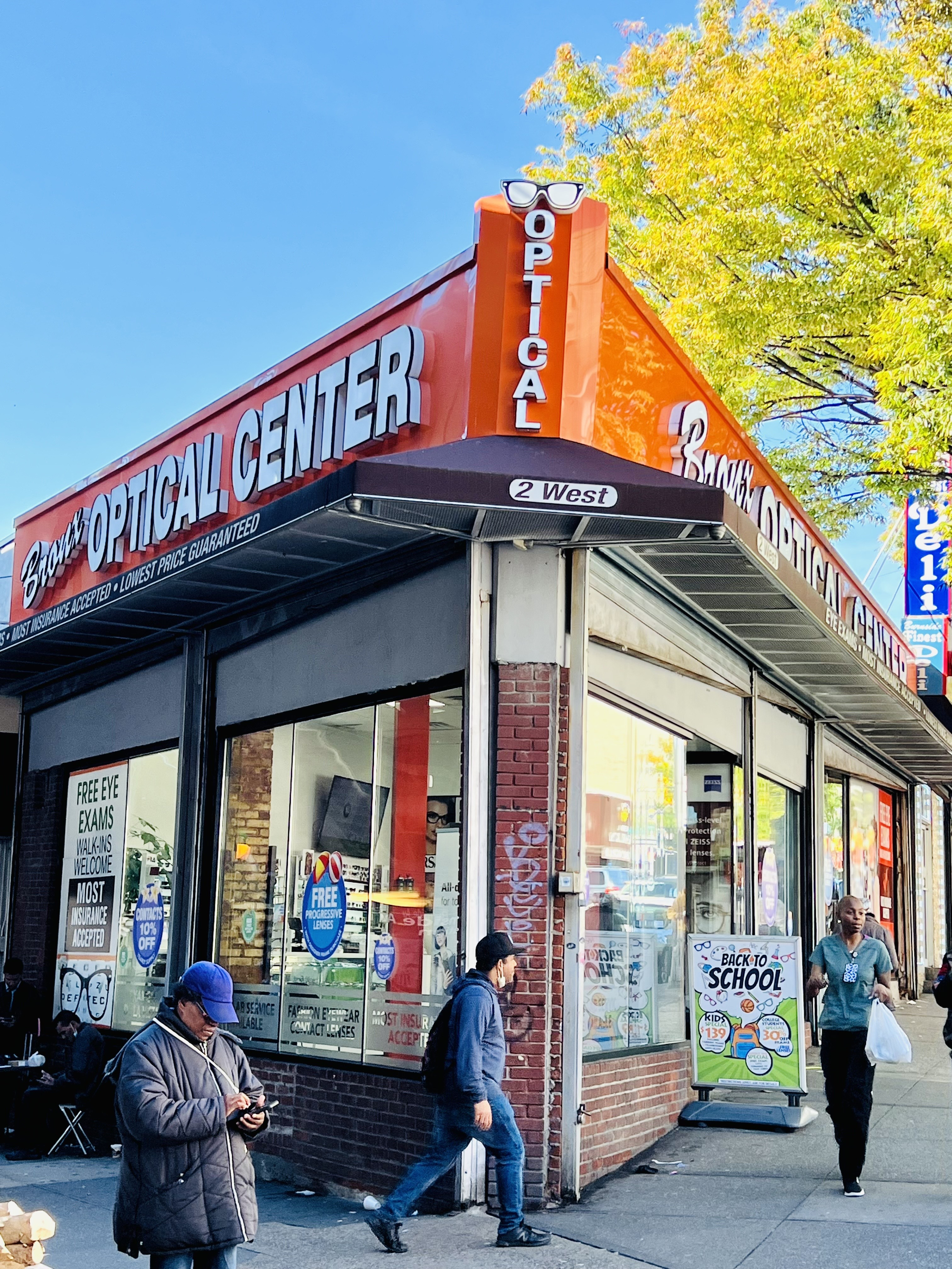 Bronx Optical Center in New York.