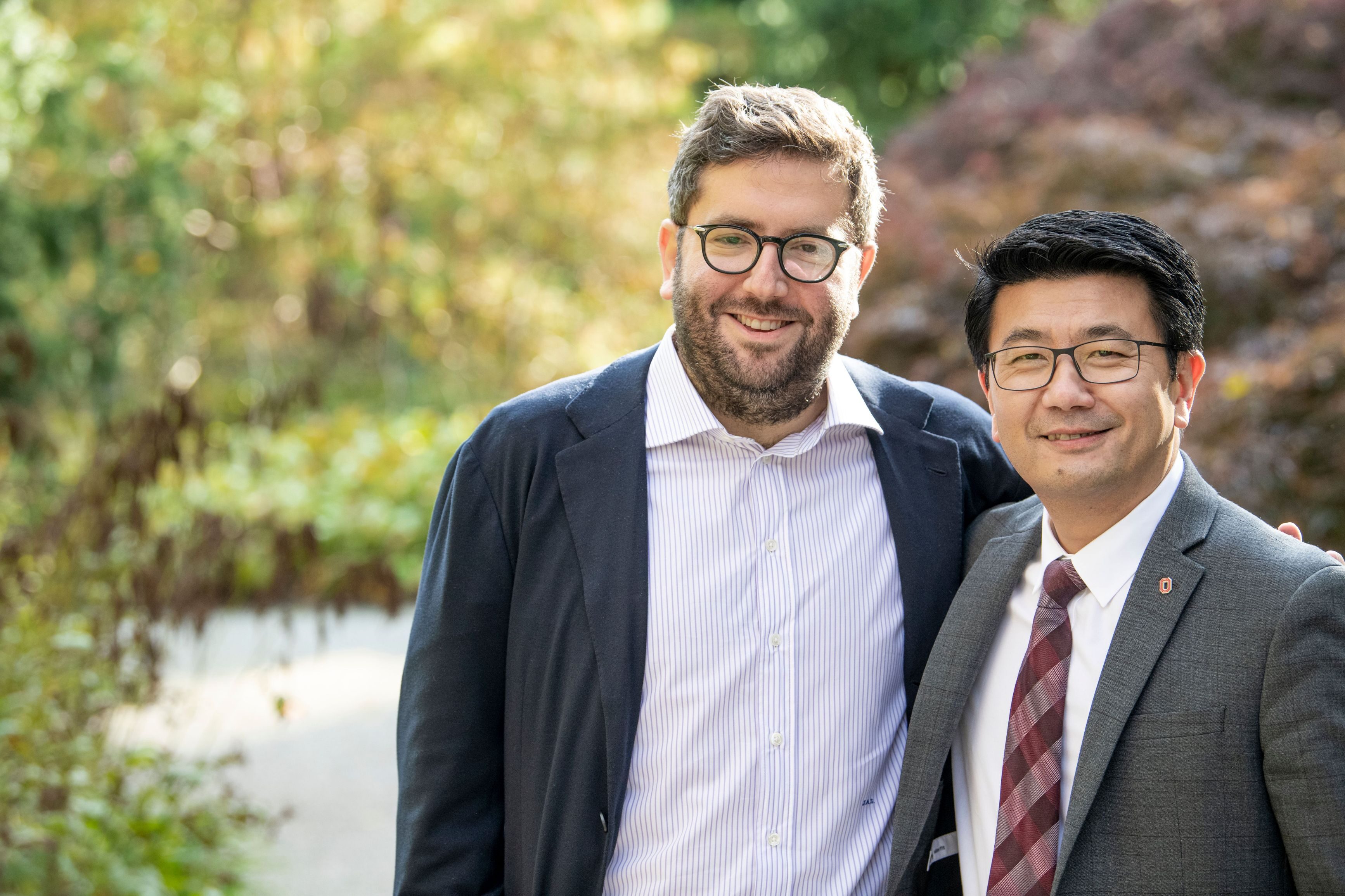 Jefferey Schottenstein (left); Dr. Luan Phan (Right), Courtesy of Jefferey Schottenstein