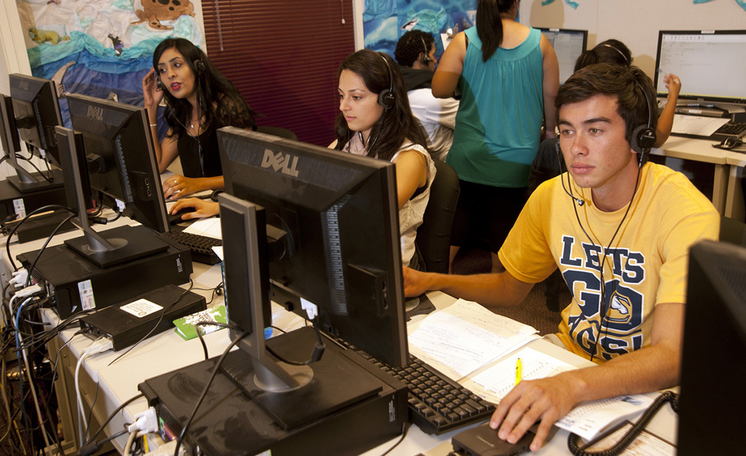 At the University of California at Davis and many other colleges, phone calls are still a more effective fundraising tool than direct mail or digital appeals for bringing in new donors.