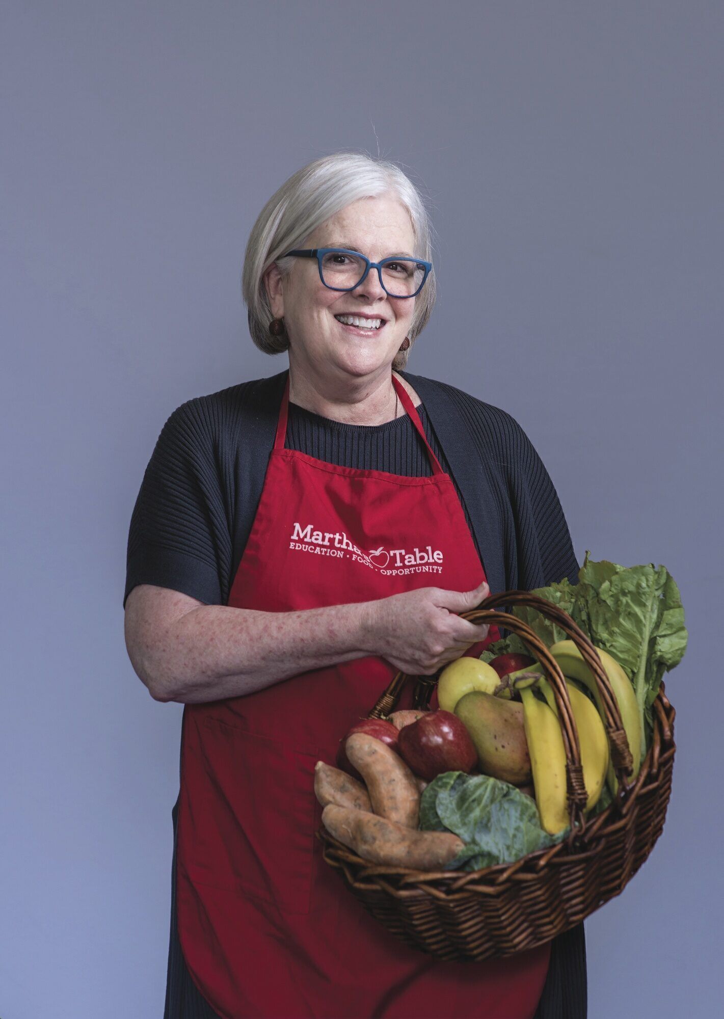 BEARING FRUIT: Patty Stonesifer decided to accept the job of CEO at Martha’s Table so she could “come close to the heart of the problem” of child poverty.