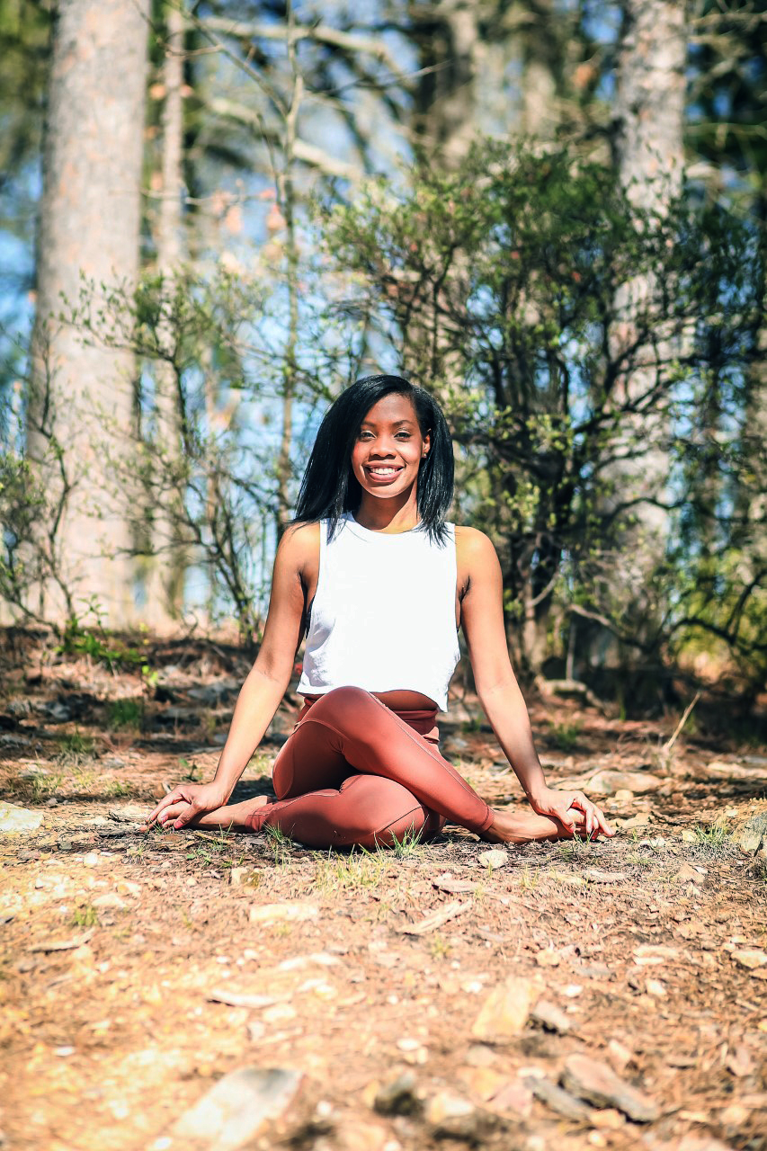 Sarah Thomas Pilcher of Little Rock, Arkansas, has started raising money for St. Jude Children’s Research Hospital by teaching yoga classes online.