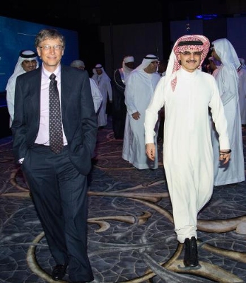 Saudi Arabia’s Prince al-Waleed is among a growing number of billionaires around the world who have joined Bill Gates and others in the Giving Pledge movement. 