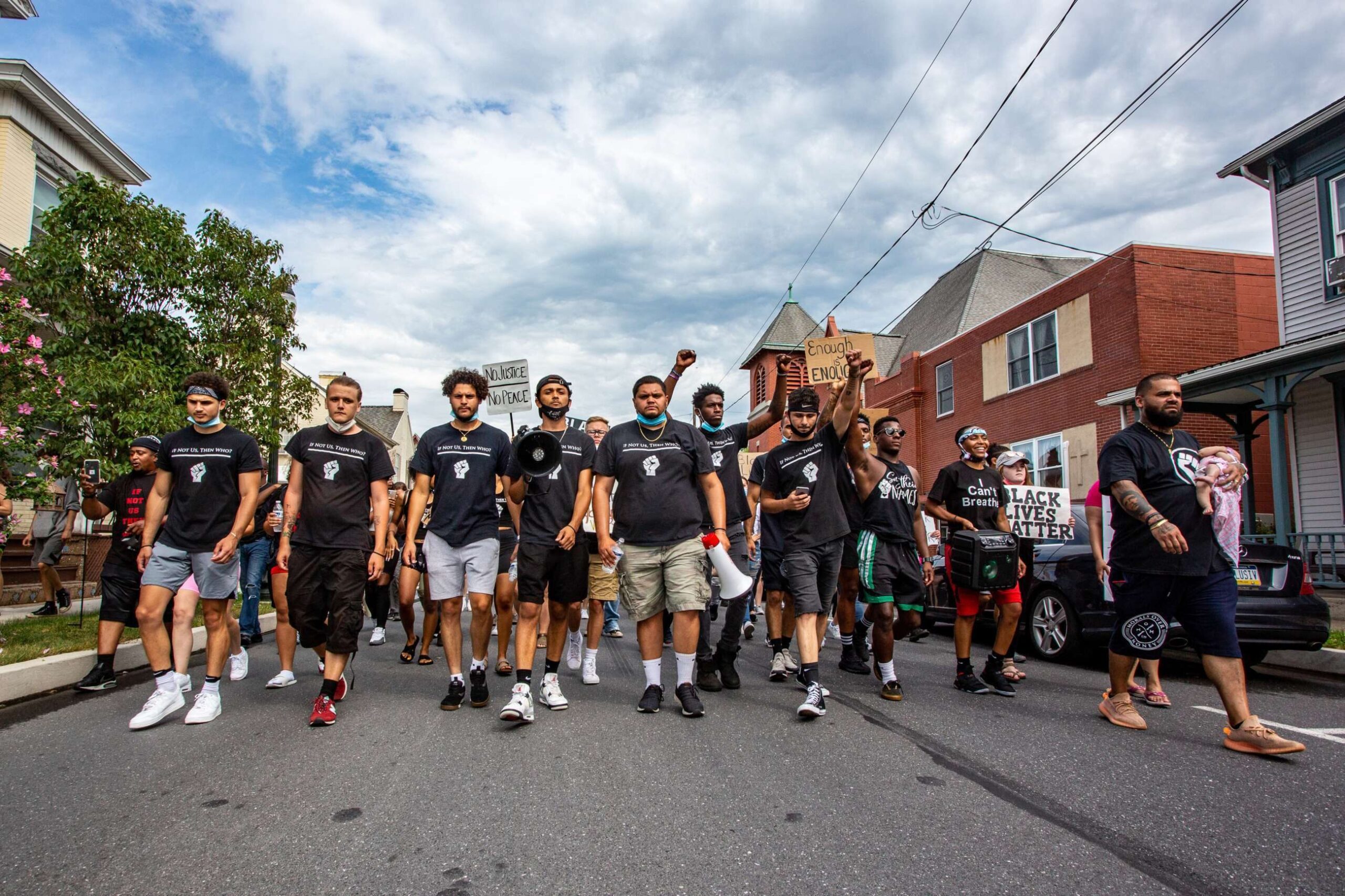 A summer of protests, like this one in central Pennsylvania, prompted grant makers across the country to unveil new commitments to racial justice at a pace that has already exceeded all giving to the cause in the past 11 years.
