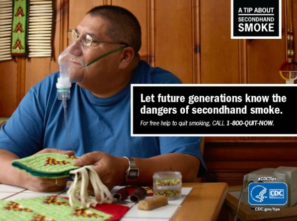 CDC anti-smoking ad campaign.