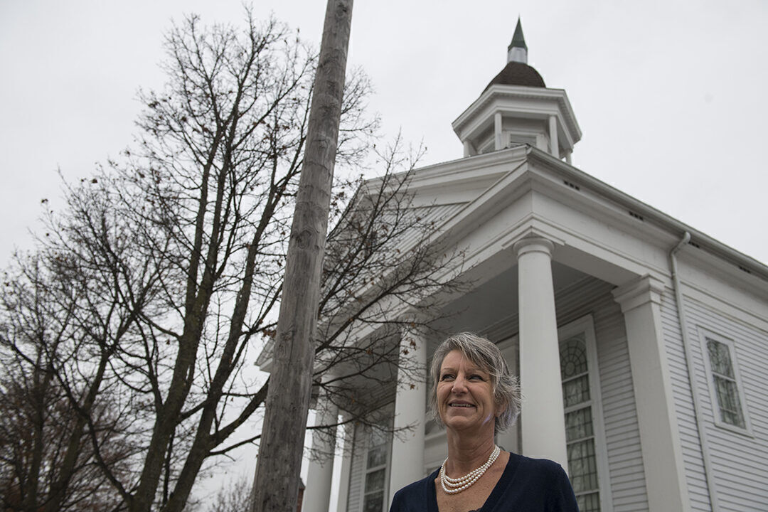 Lani Forbes of the Barry County United Way says locating several charities at a former church has helped the group serve its clients better.