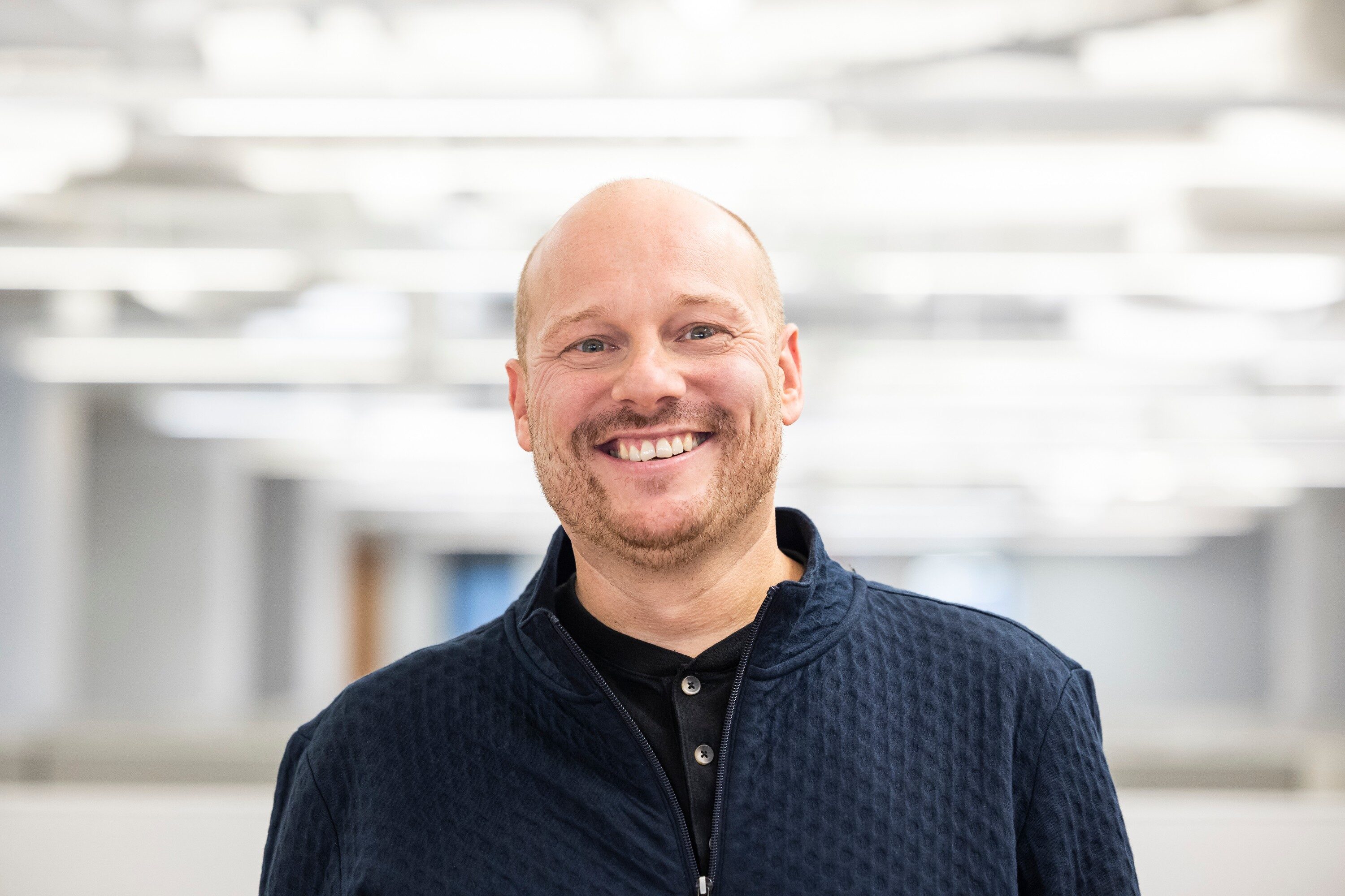 Mike O’Brien, chief executive officer of America’s Promise Alliance, poses for a portrait in Washington on Oct. 24, 2023. 