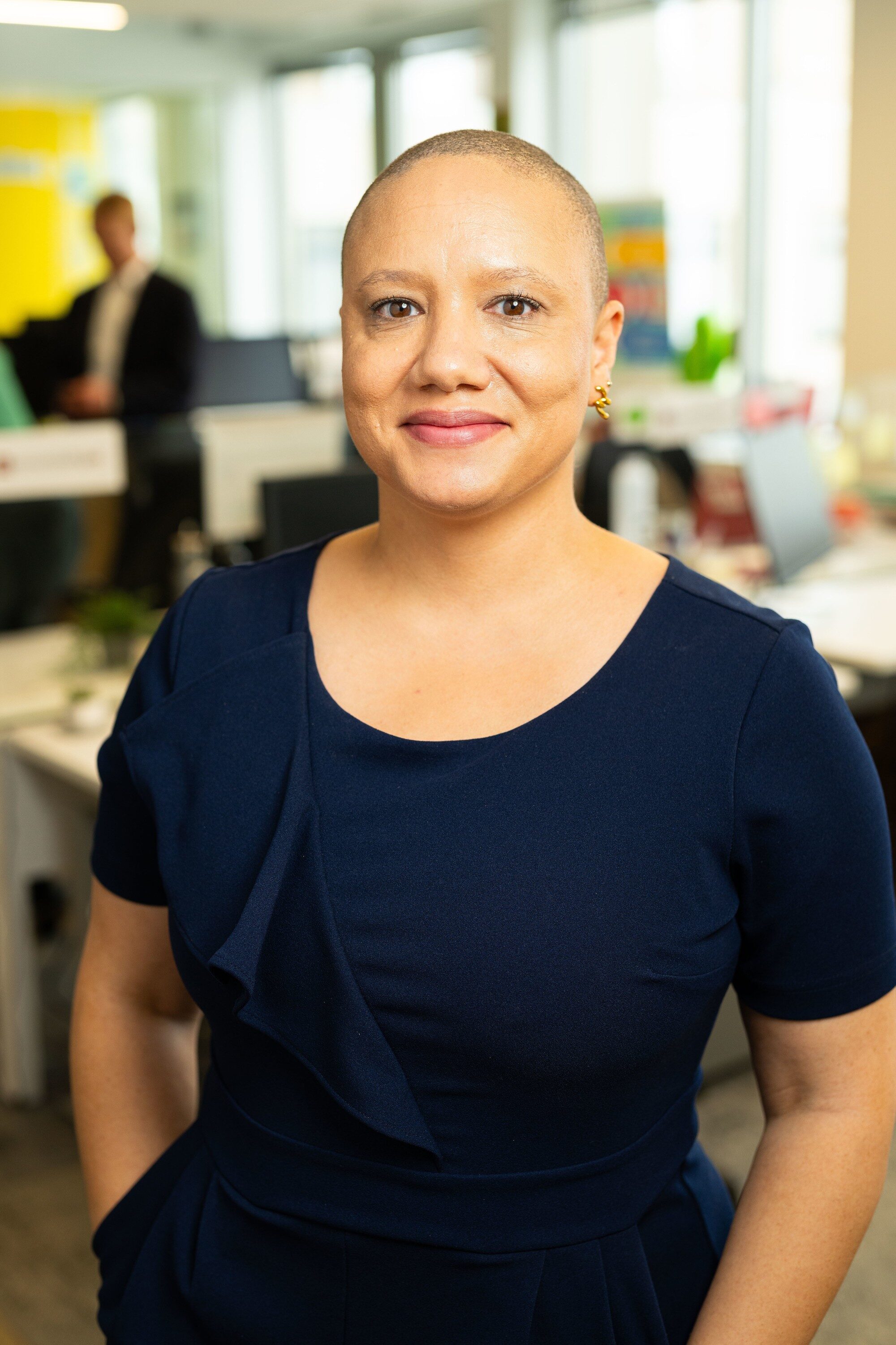 Cheri-Leigh Erasmus, co-chief executive officer and chief learning and agility officer at Accountability Lab, poses for a portrait on August 21, 2025. 