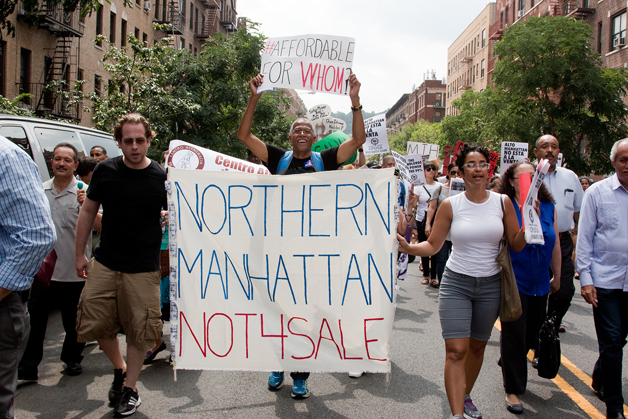 North Star supported a coalition called Northern Manhattan Not 4 Sale, which was quickly organized to fight jacked-up rents in a New York neighborhood. Because it had no office or bank account, most foundations wouldn’t have considered supporting it.