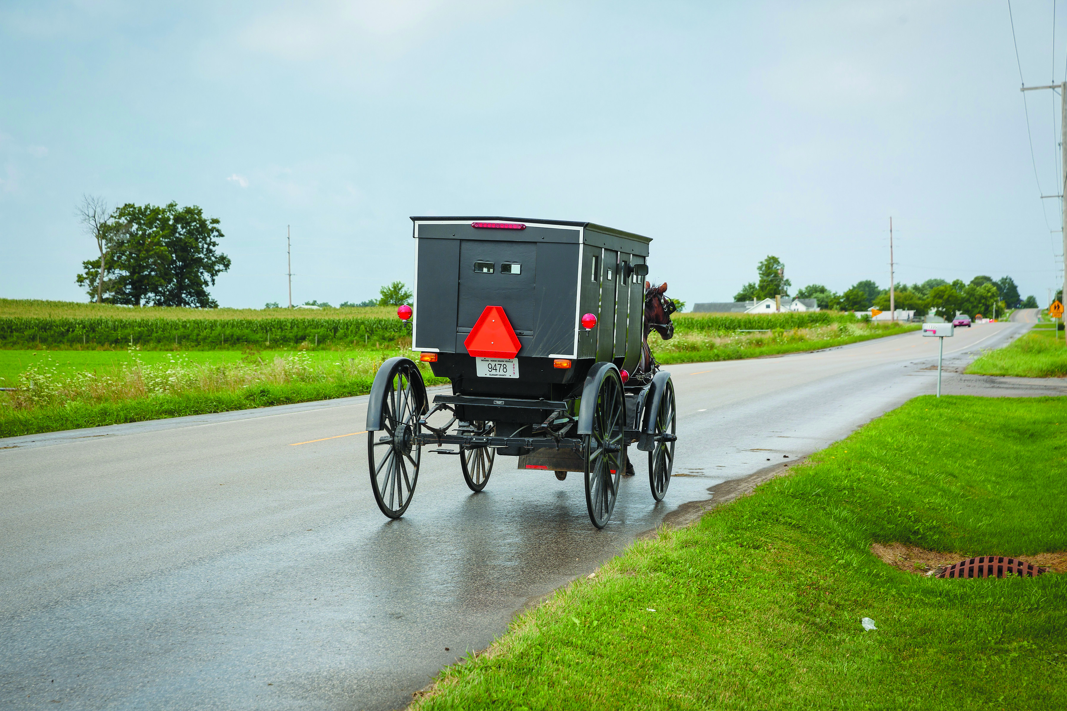HEARTLAND DIVERSITY: Elkhart residents include Hispanic immigrants and Amish farmers.
