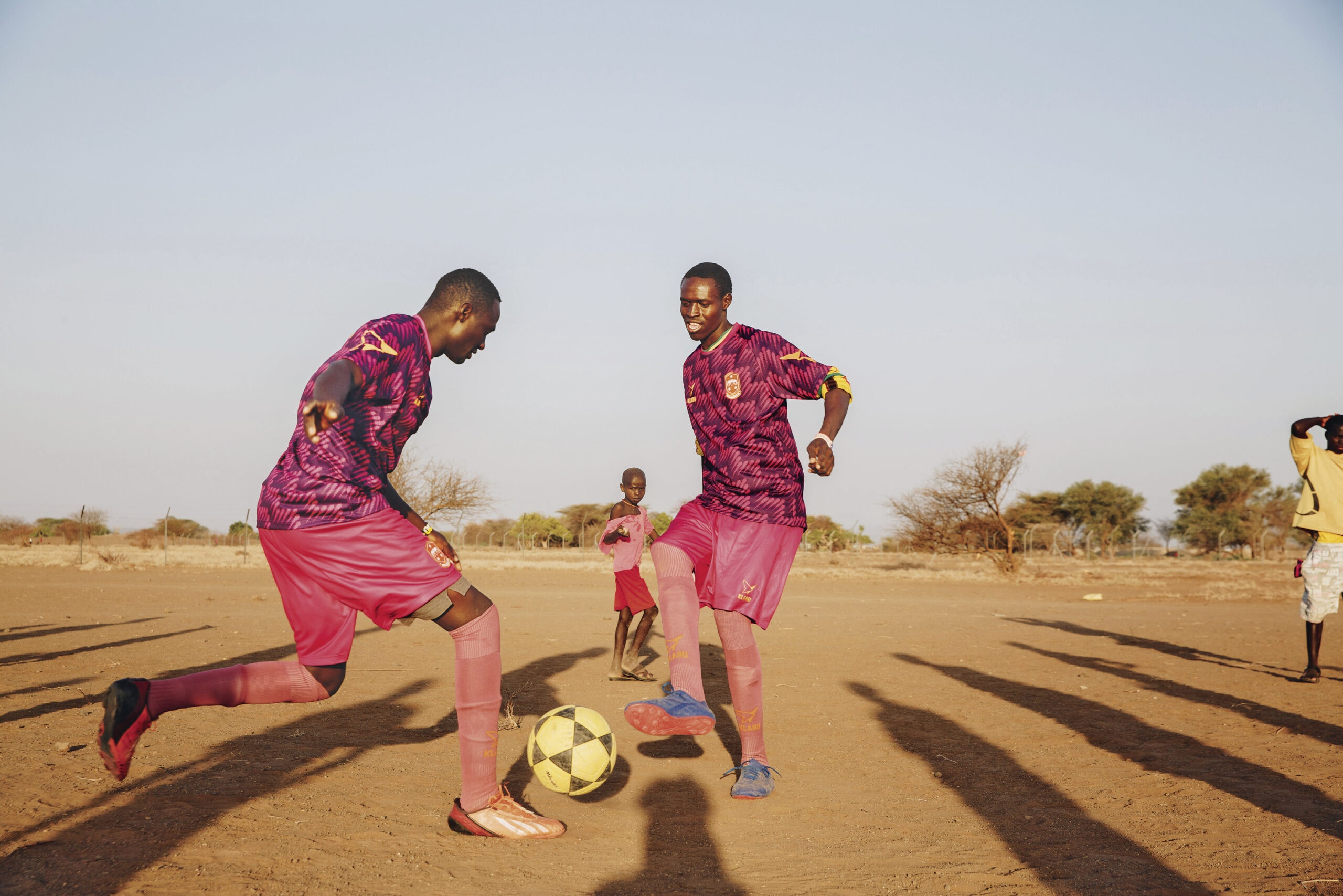 A Chance to Play and Build Ties in  a Refugee Camp