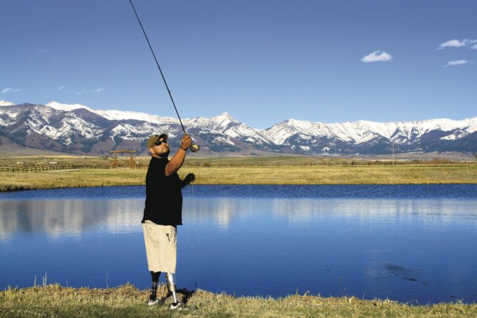 Program in Rural Mont. Gives Veterans Solace and Fishing Lessons