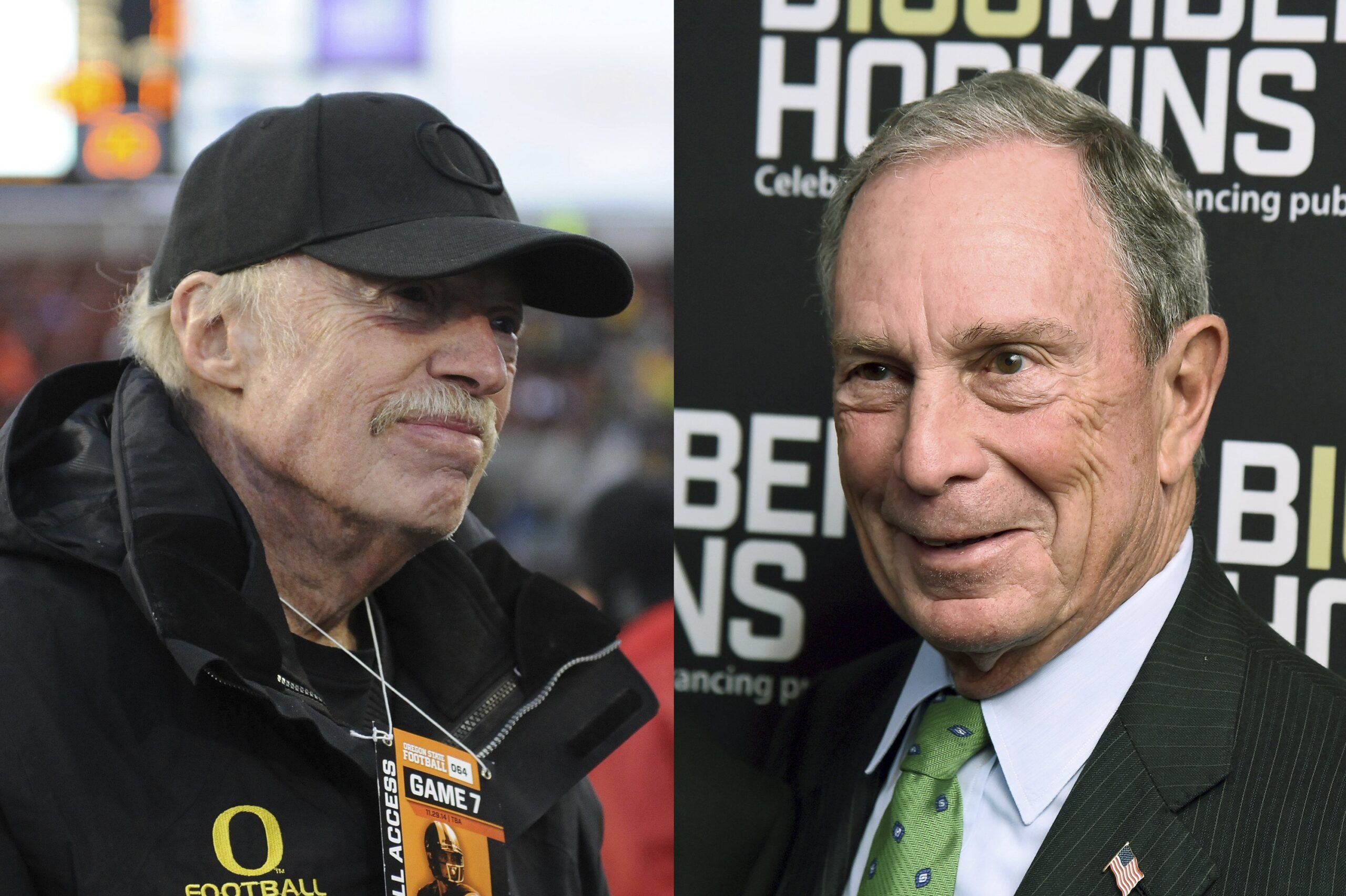 Phil Knight Tops Bloomberg With $1.8 Billion in Gifts to Universities
