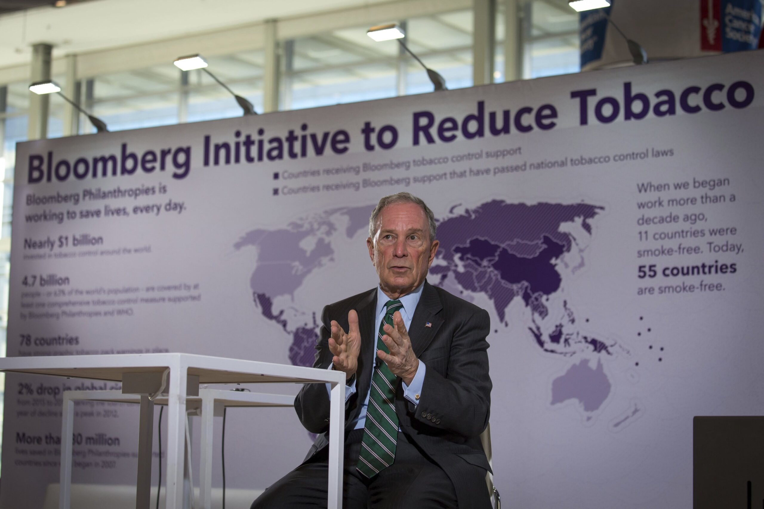 Grants Roundup: Bloomberg Gives $20 Million for Tobacco Control